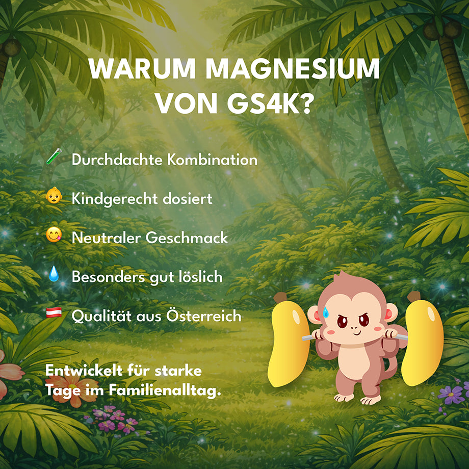 Muskelzauber | Magnesium mit Vitamin C