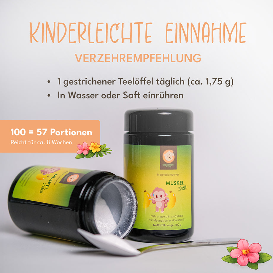Muskelzauber | Magnesium mit Vitamin C