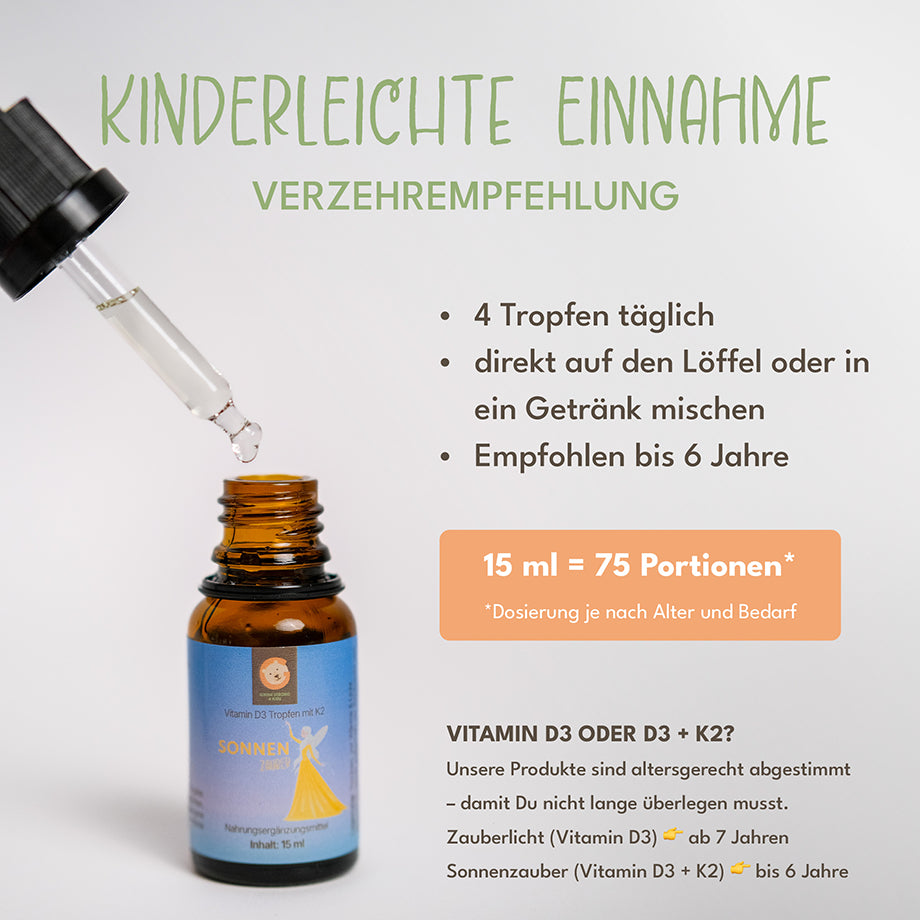 Sonnenzauber | Vitamin D3 & K2