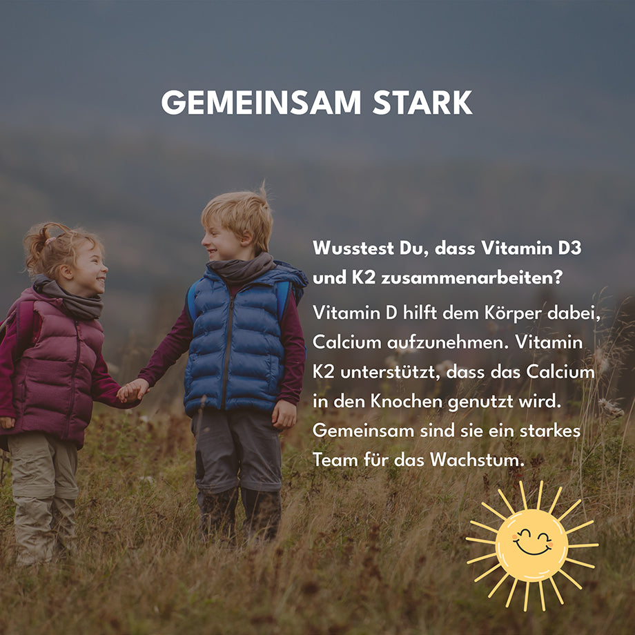 Sonnenzauber | Vitamin D3 & K2